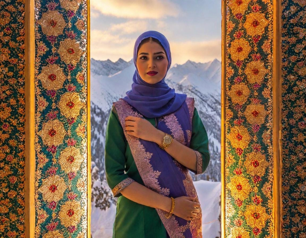 Trendy Kashmiri Pheran for Women